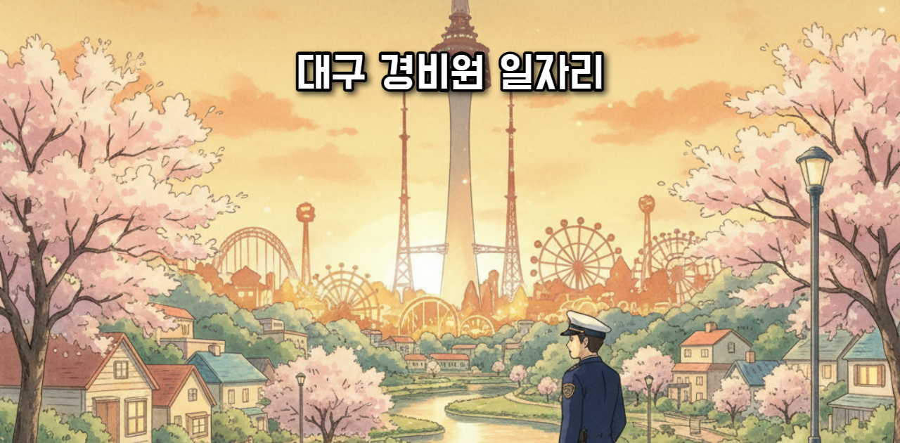 대구 경비원 구인