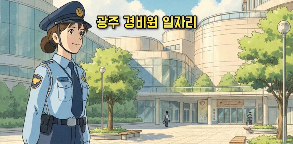 광주 노인일자리 아파트 경비원