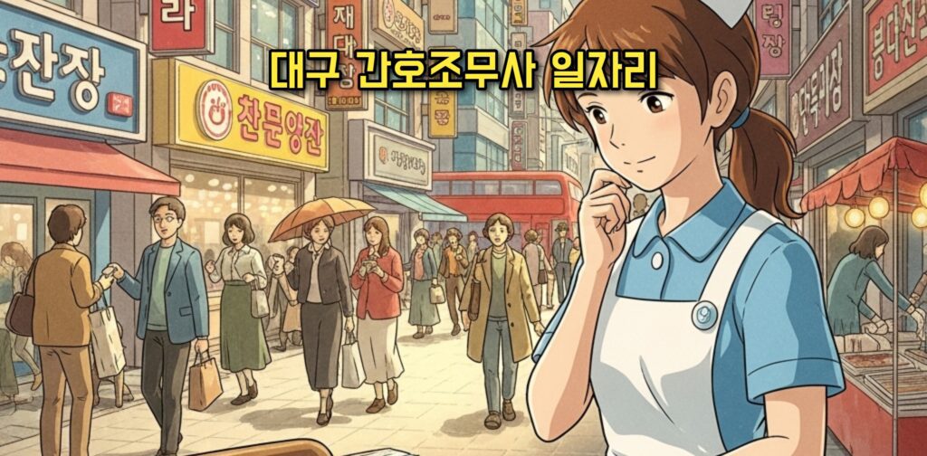 대구 수성구달서구 간호조무사