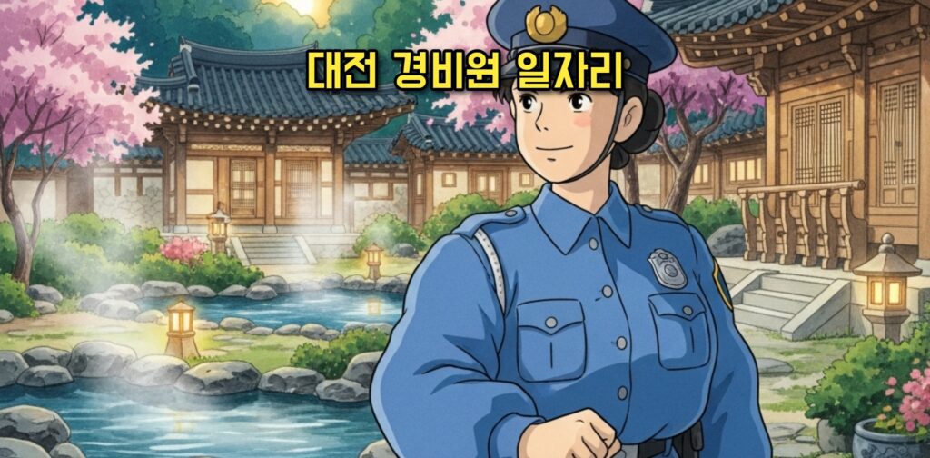 대전 노인일자리 아파트 경비원