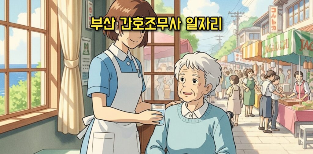 부산 서면해운대 간호조무사