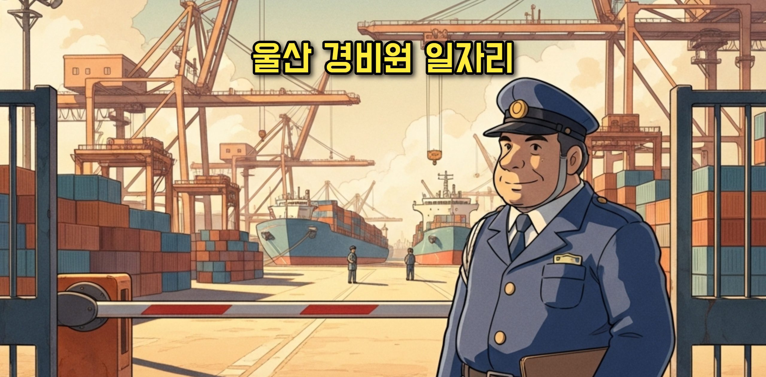 울산 노인일자리 아파트 경비원