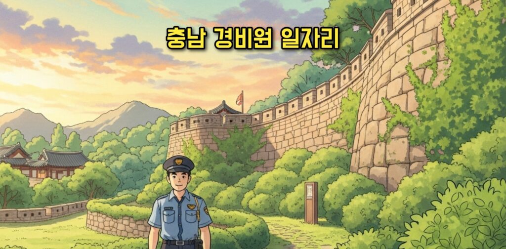 충남 노인일자리 아파트 경비원