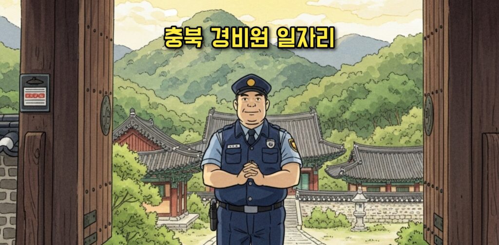 충북 노인일자리 아파트 경비원