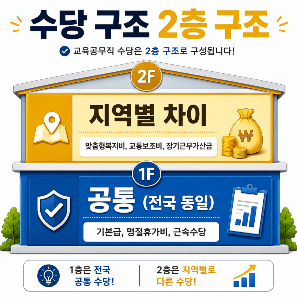 교육공무원 지역별 수당