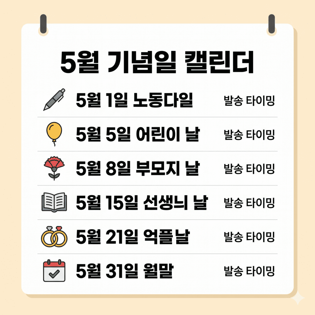 5월인사말